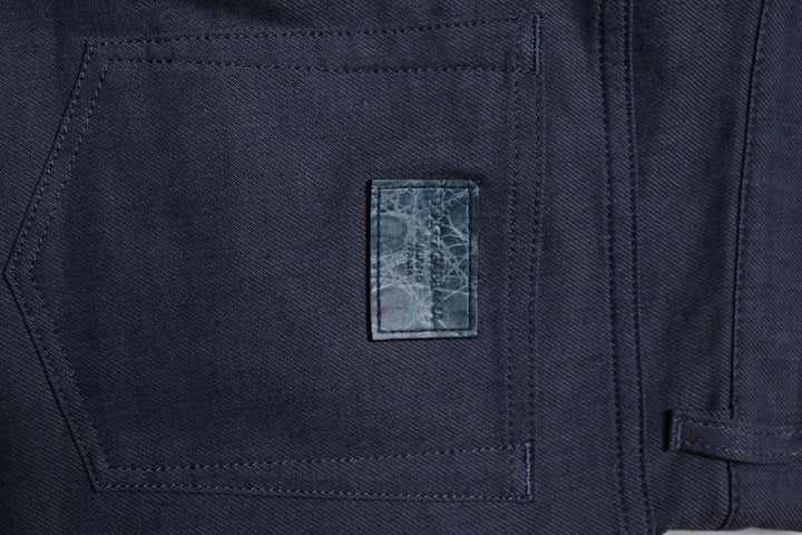 Dolce &amp; Gabbana Dark Blue Cotton Stretch Skinny Denim Jeans