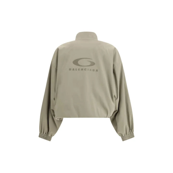 Balenciaga Beige Polyester Shell Jacket