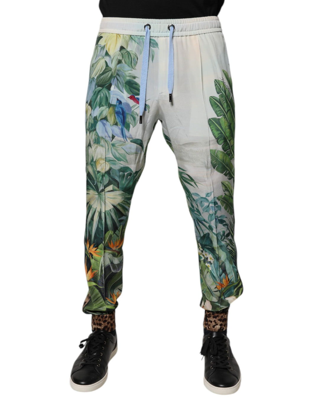 Pantalon de jogging tropical multicolore Dolce &amp;amp; Gabbana
