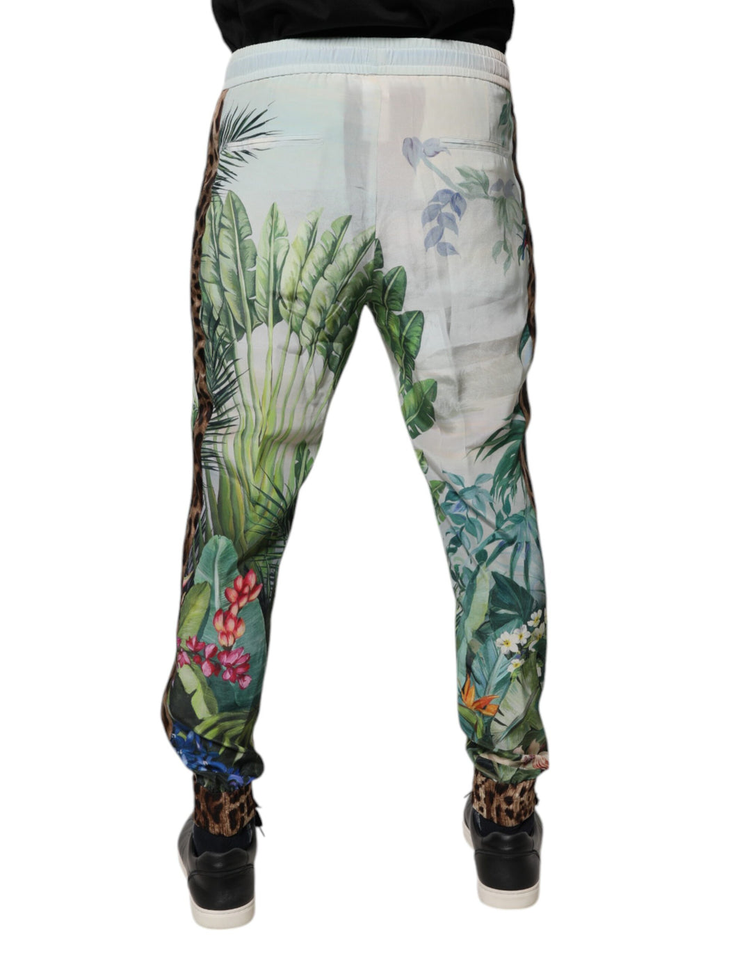 Pantalon de jogging tropical multicolore Dolce &amp;amp; Gabbana