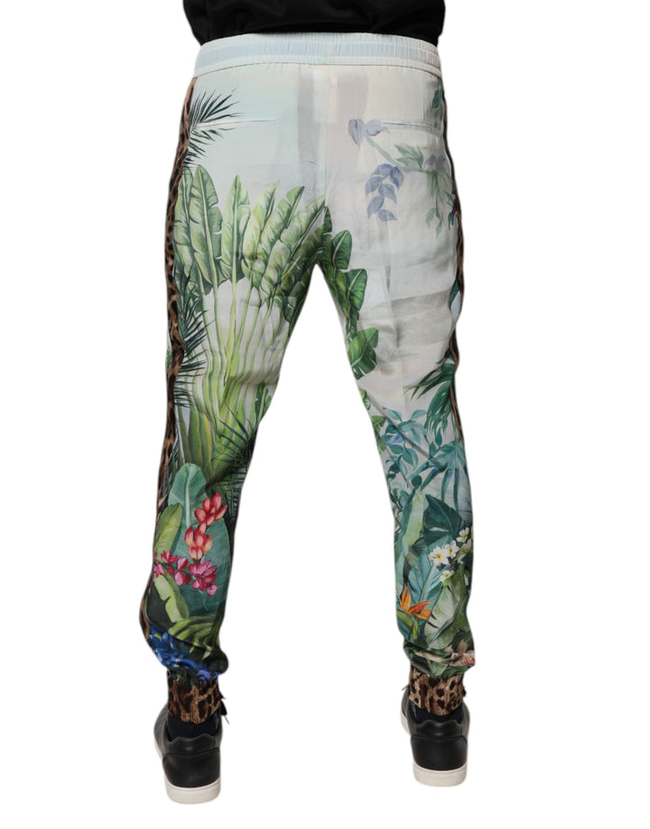 Pantalon de jogging tropical multicolore Dolce &amp;amp; Gabbana