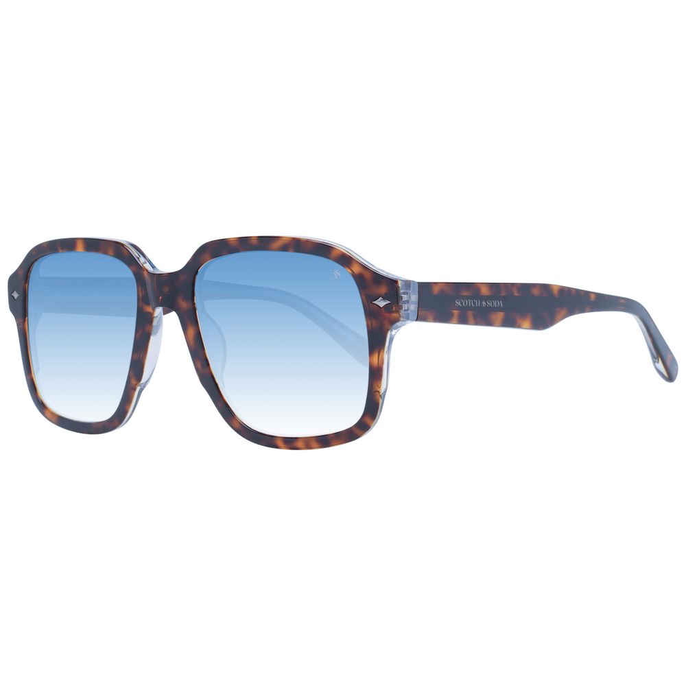 Scotch &amp; Soda Brown Metal Sunglasses
