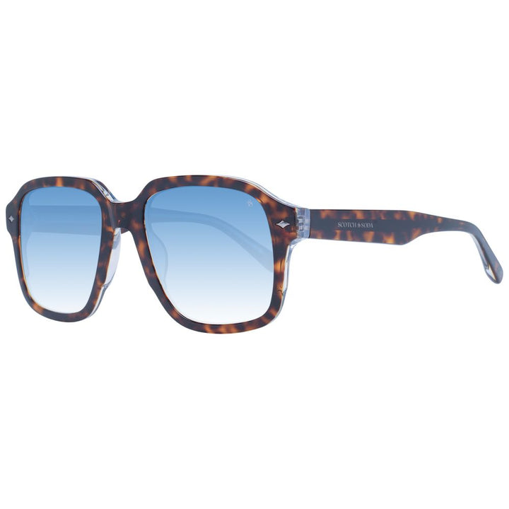 Scotch &amp; Soda Brown Metal Sunglasses