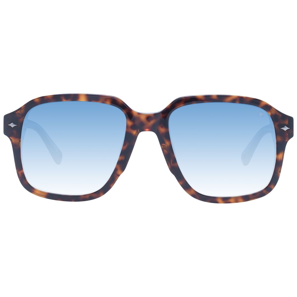 Scotch &amp; Soda Brown Metal Sunglasses