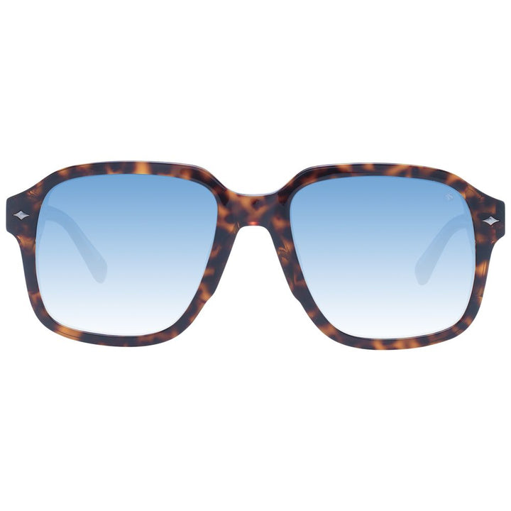 Scotch &amp; Soda Brown Metal Sunglasses
