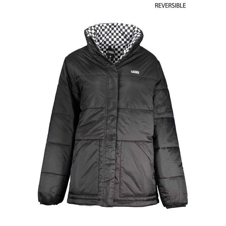Vans Black Nylon Jackets &amp; Coat