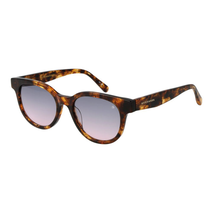 Scotch &amp; Soda Brown Acetate Sunglasses