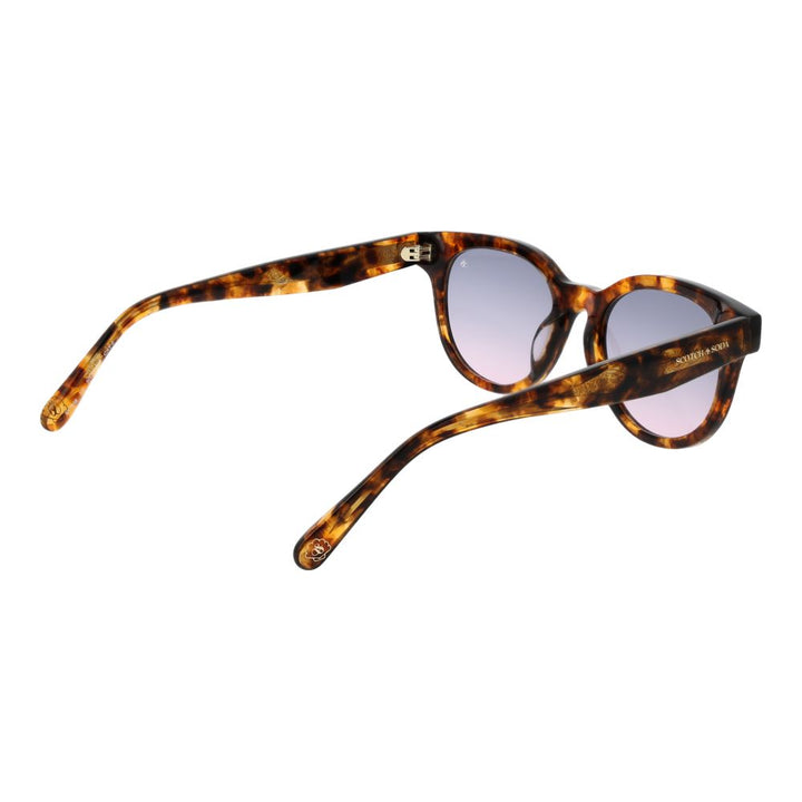 Scotch &amp; Soda Brown Acetate Sunglasses
