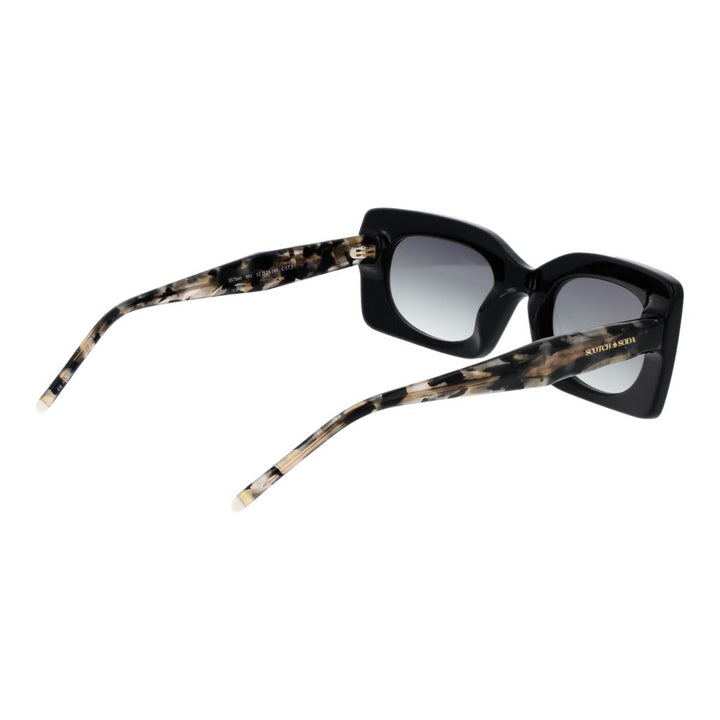 Scotch &amp; Soda Black Acetate Sunglasses
