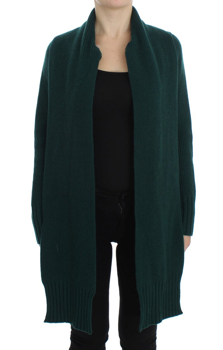 Dolce &amp; Gabbana Green Knitted Cashmere Cardigan