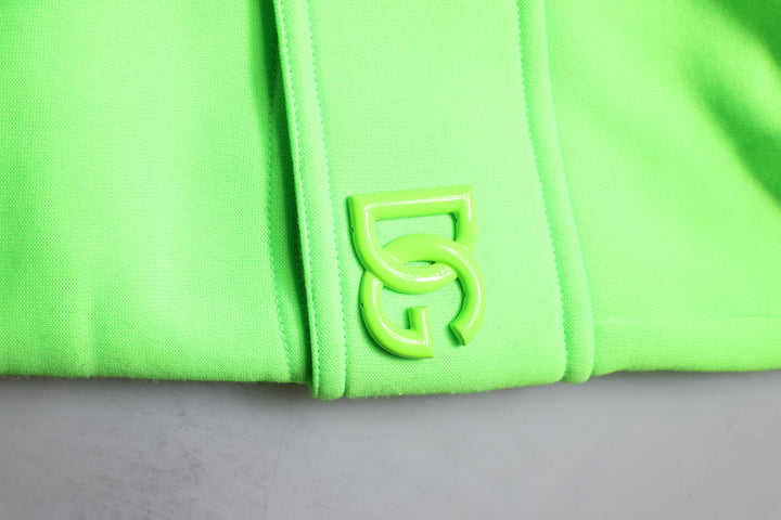 Pantalon de jogging cargo vert fluo Dolce &amp;amp; Gabbana pour homme