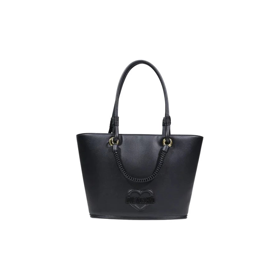 Love Moschino Black Polyethylene Handbag