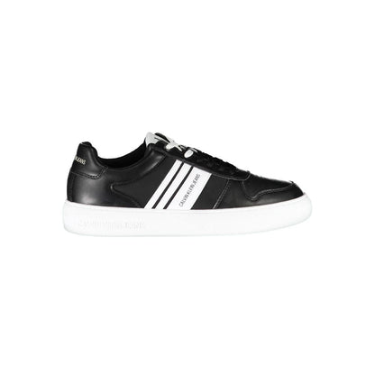 Calvin Klein Nero Polyester Men Sneaker