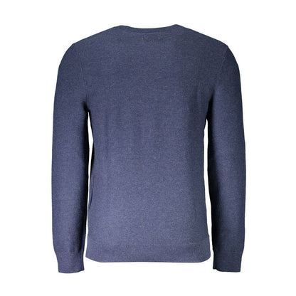 Dockers Blue Cotton Men Sweater