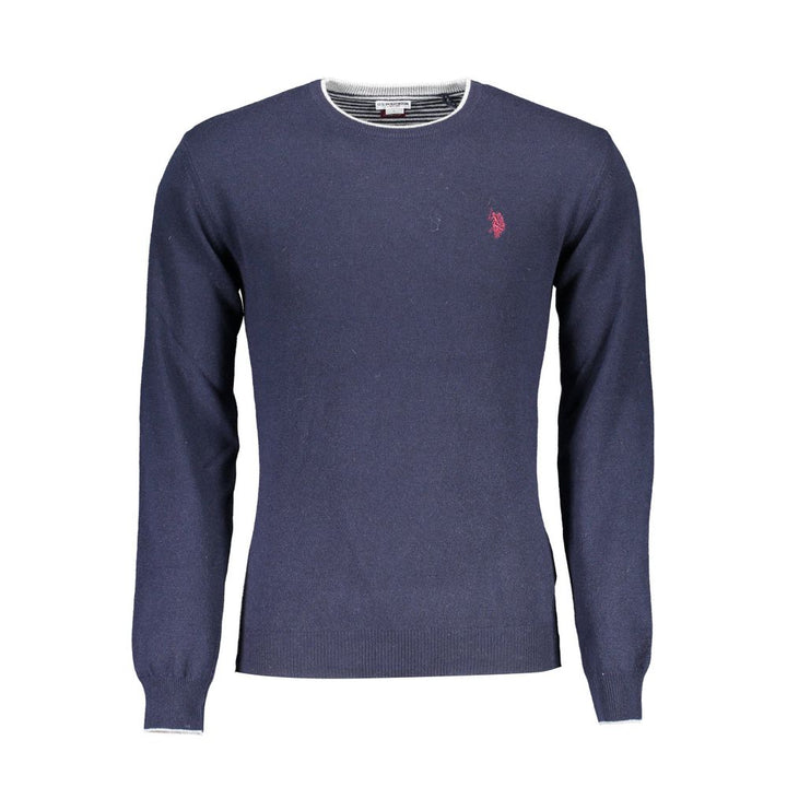 U.S. POLO ASSN. Blue Wool Men&