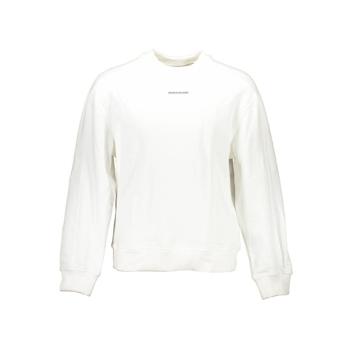 Calvin Klein Bianco Cotton Mens Sweatshirt