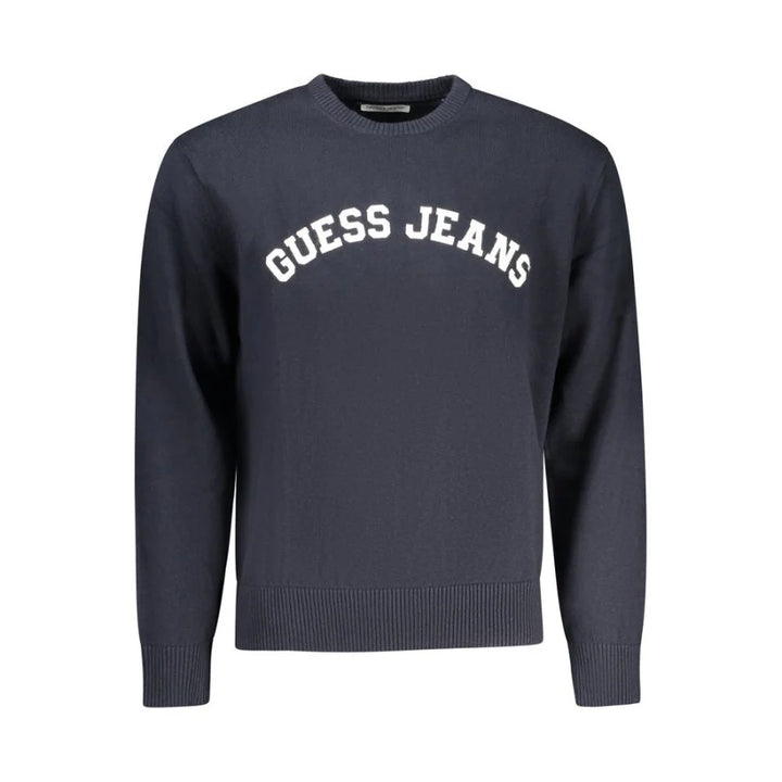 Guess Jeans Blue Cotton Men’s Sweater