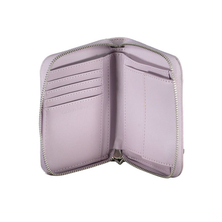 Calvin Klein Purple Polyester Women Wallet