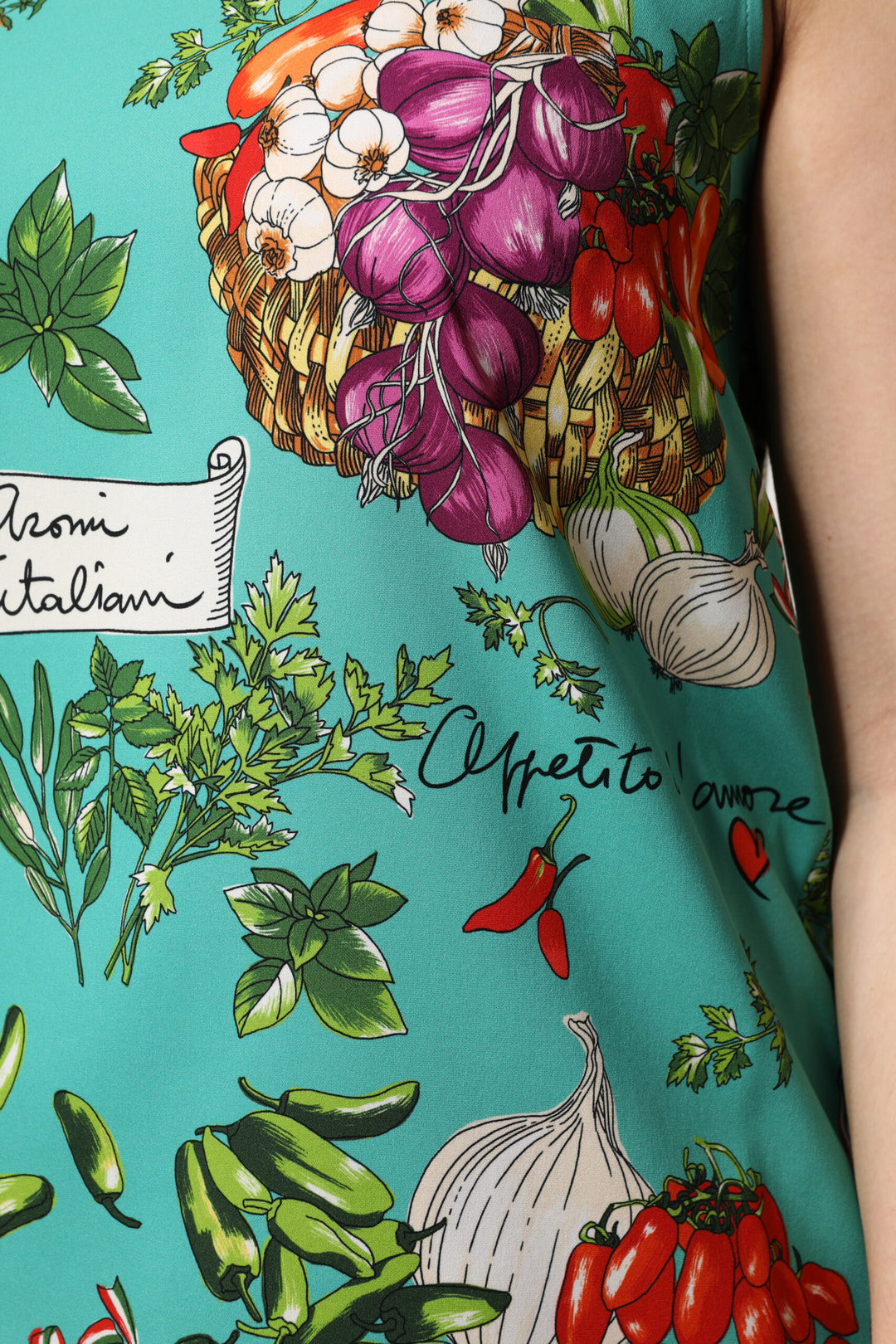 Dolce &amp; Gabbana Multicolor Floral Silk Sleeveless Tank Top