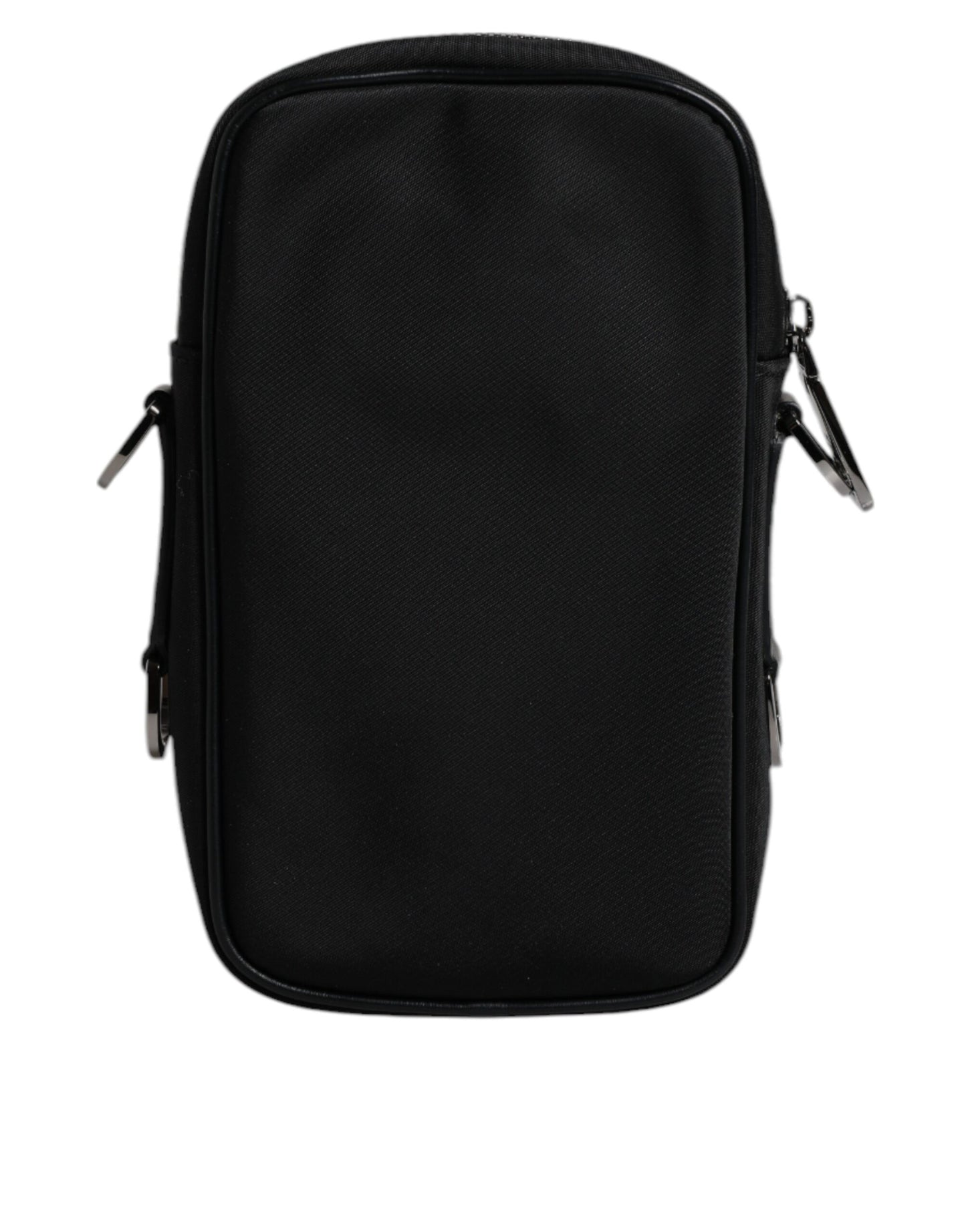 Dolce & Gabbana Multicolor Leopard Jacquard Logo Plaque Neck Strap Bag