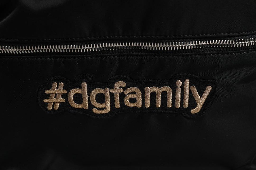 Dolce &amp; Gabbana Black Nylon 