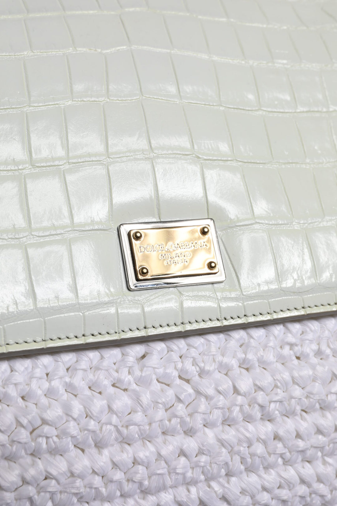 Sac bandoulière Dolce Gabbana doré Perfection