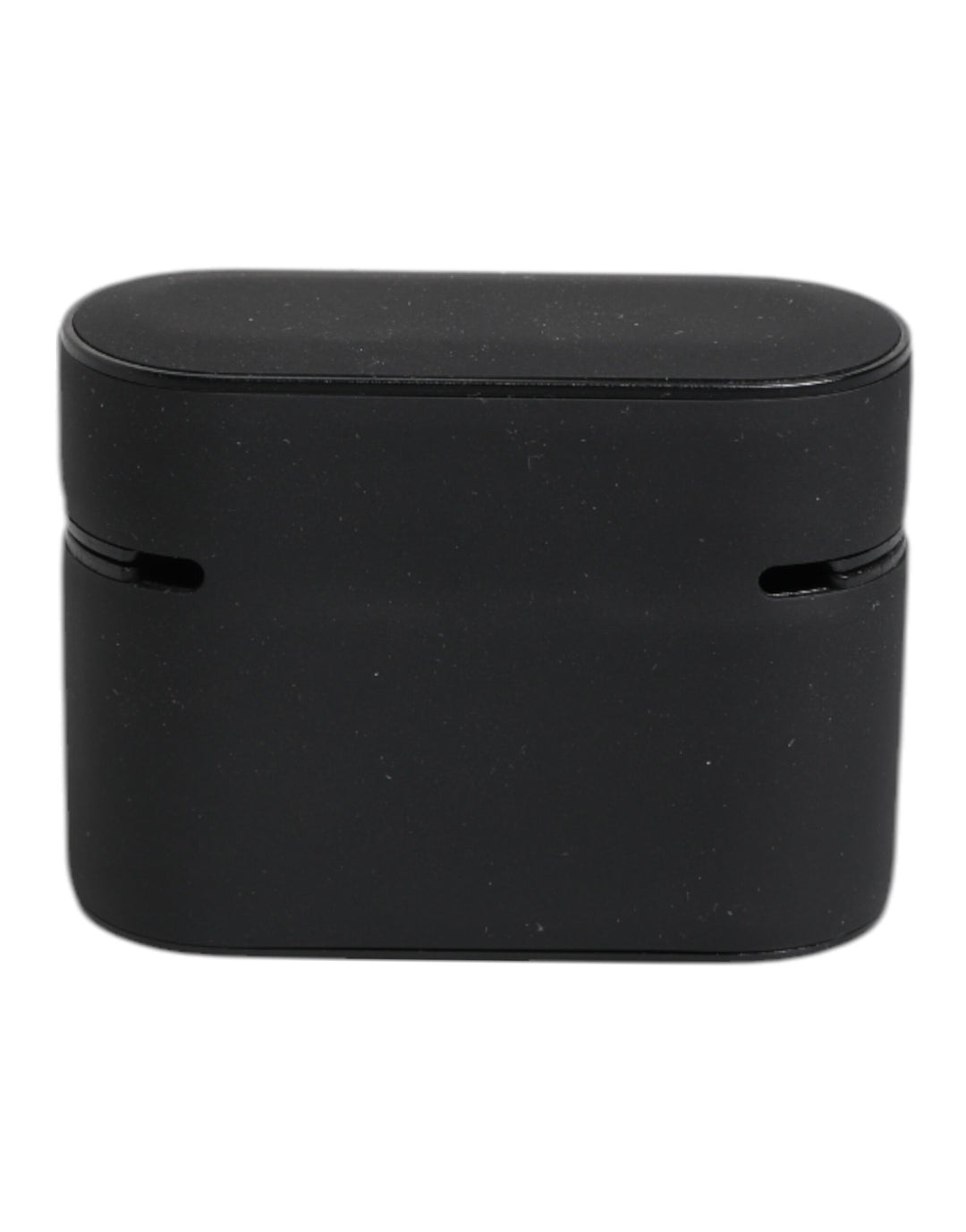 Dolce &amp; Gabbana Black Orange Silicone Embossed Logo Airpods Case