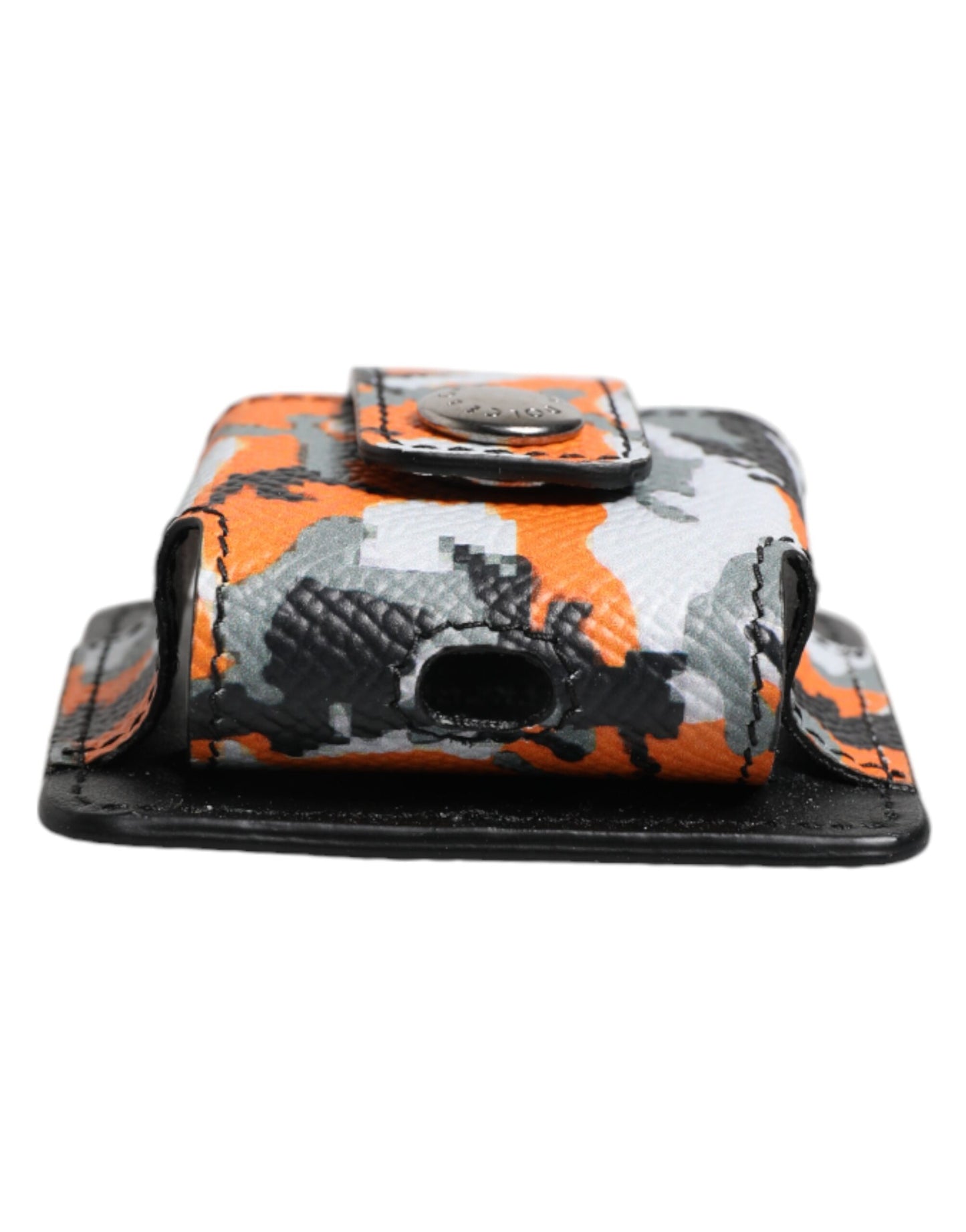 Estuche de piel con camuflaje multicolor para Airpods de Dolce &amp; Gabbana