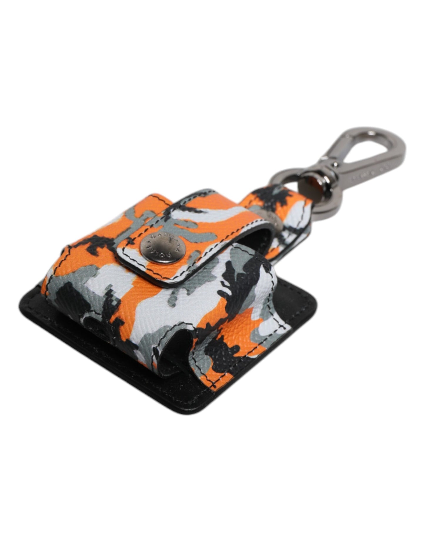 Estuche de piel con camuflaje multicolor para Airpods de Dolce &amp; Gabbana