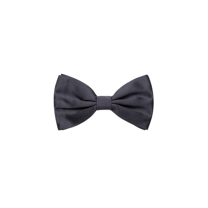 Dolce &amp; Gabbana Gray Silk Bowtie