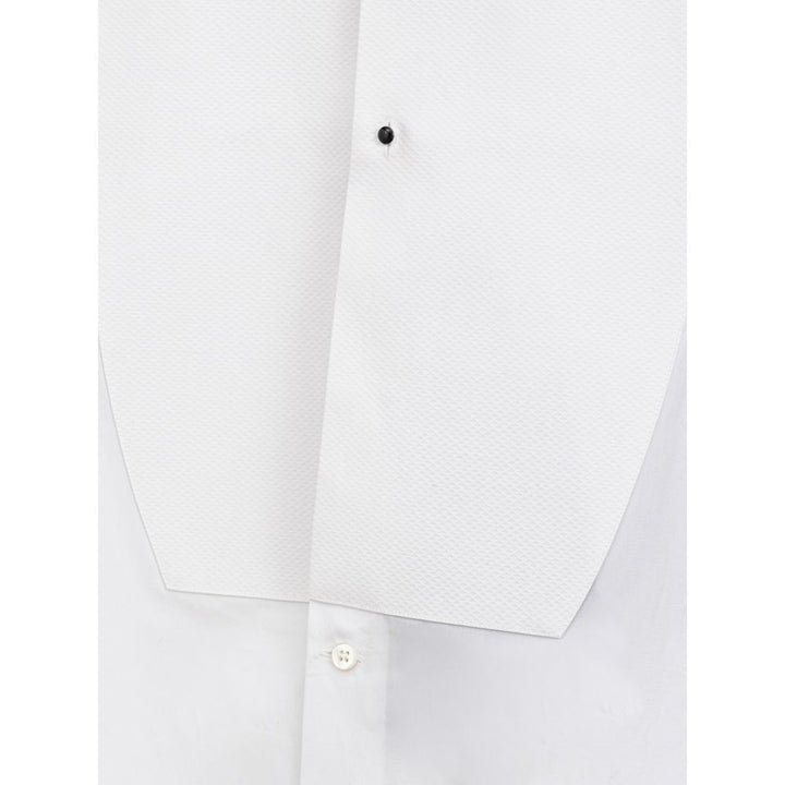 Dolce &amp; Gabbana White Cotton Dress Shirt