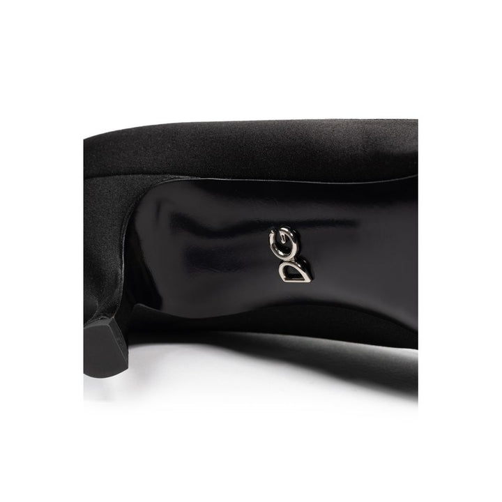 Dolce &amp; Gabbana Black Viscose Pumps