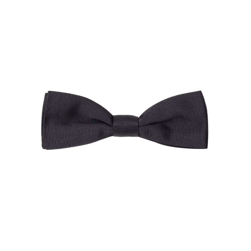 Dolce &amp; Gabbana Black Silk Bowtie