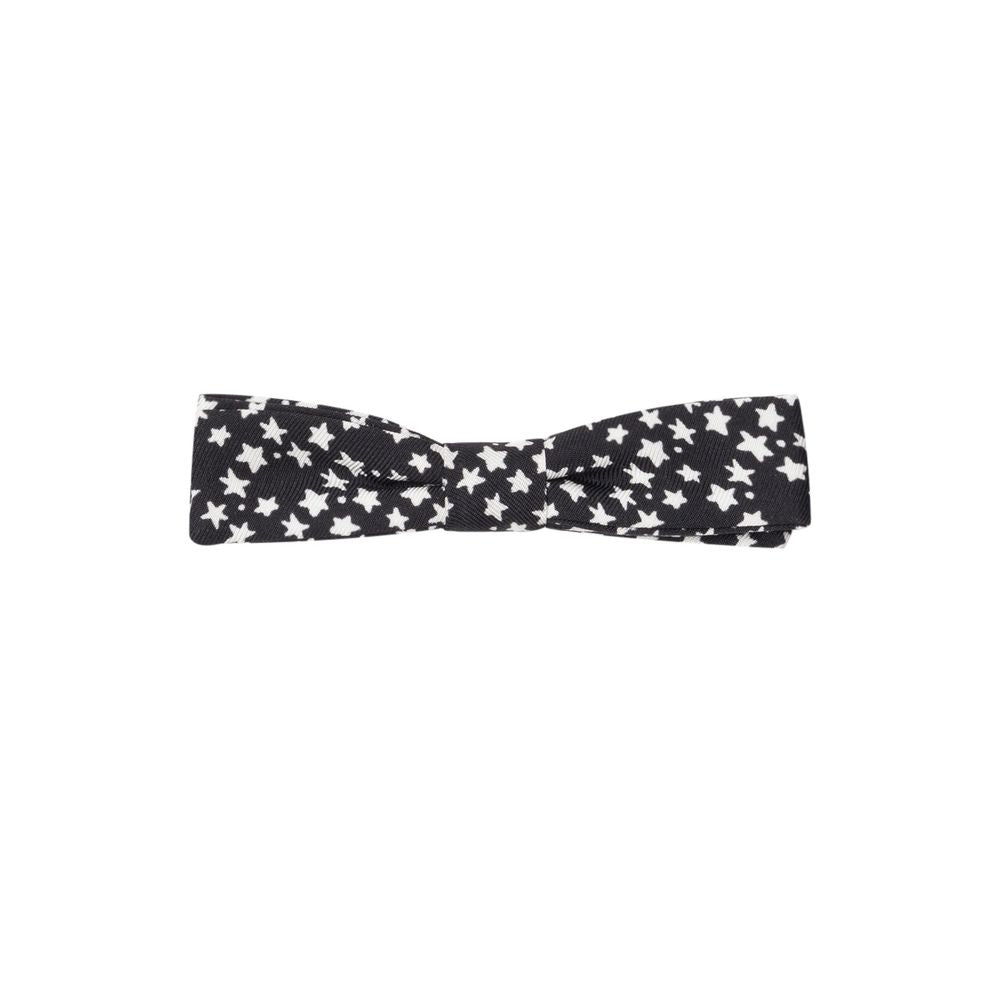 Dolce &amp; Gabbana Black Silk Bowtie