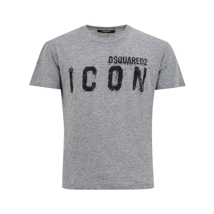 Dsquared² Gray Cotton T-Shirt