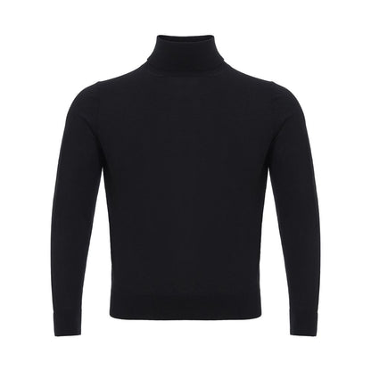 Colombo Black Cashmere Turtleneck