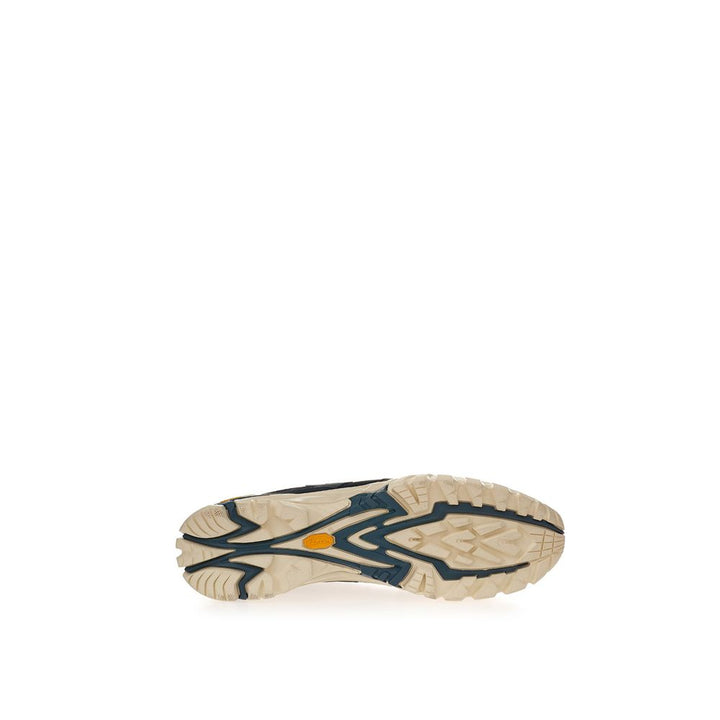 Baskets en cuir suédé noir Lardini