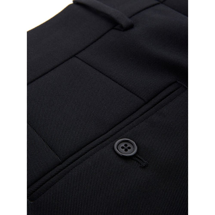 Dolce &amp; Gabbana Black Polyester Dress Pants
