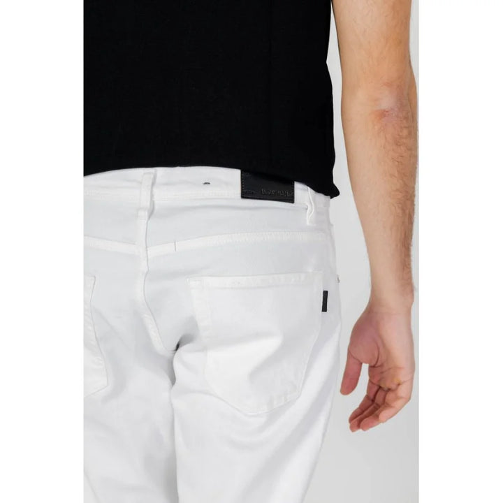 Antony Morato White Cotton Skinny Jeans