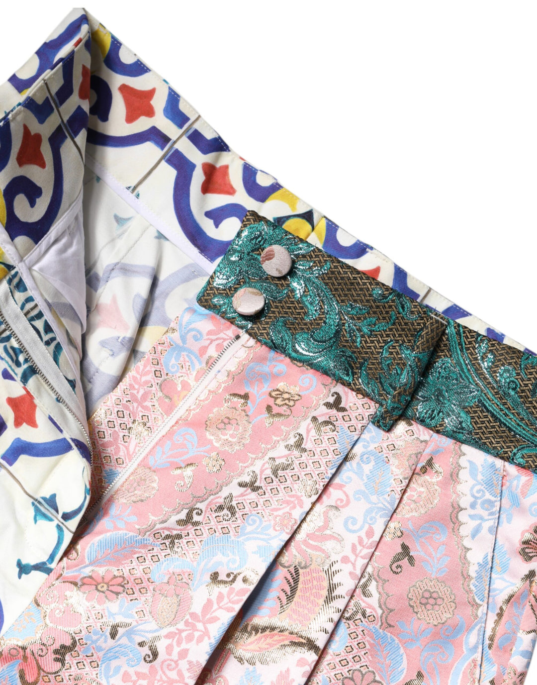 Short moulant patchwork Dolce &amp;amp; Gabbana