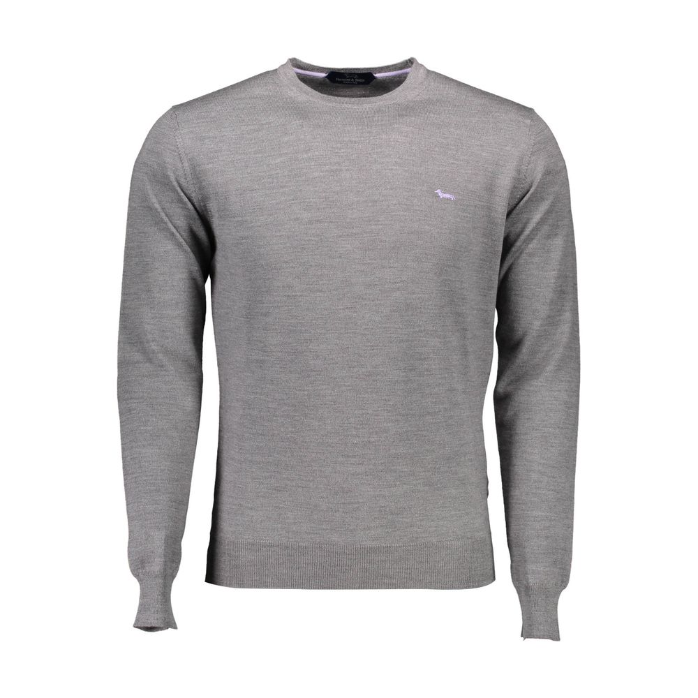 Harmont &amp; Blaine Grigio Wool Men Sweater