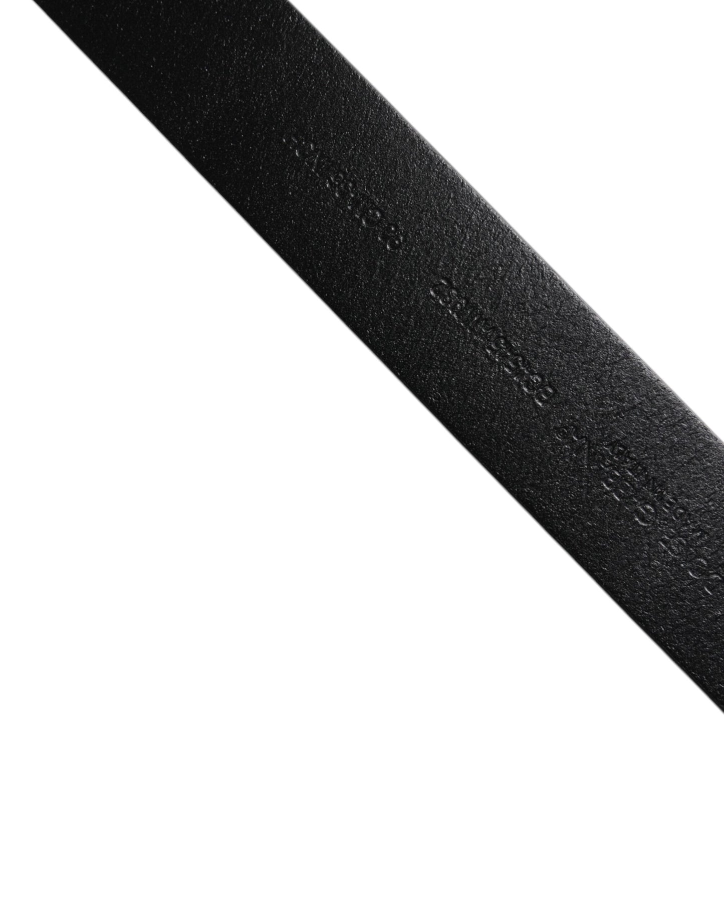 Cinturón clásico con hebilla metálica de piel de becerro marrón de Dolce &amp; Gabbana