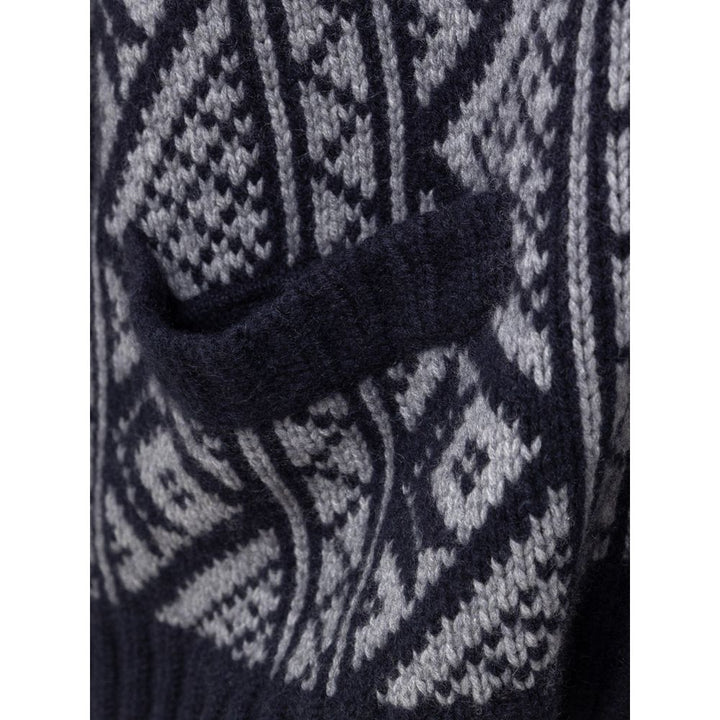 Cruciani Bicolor Cashmere Cardigan