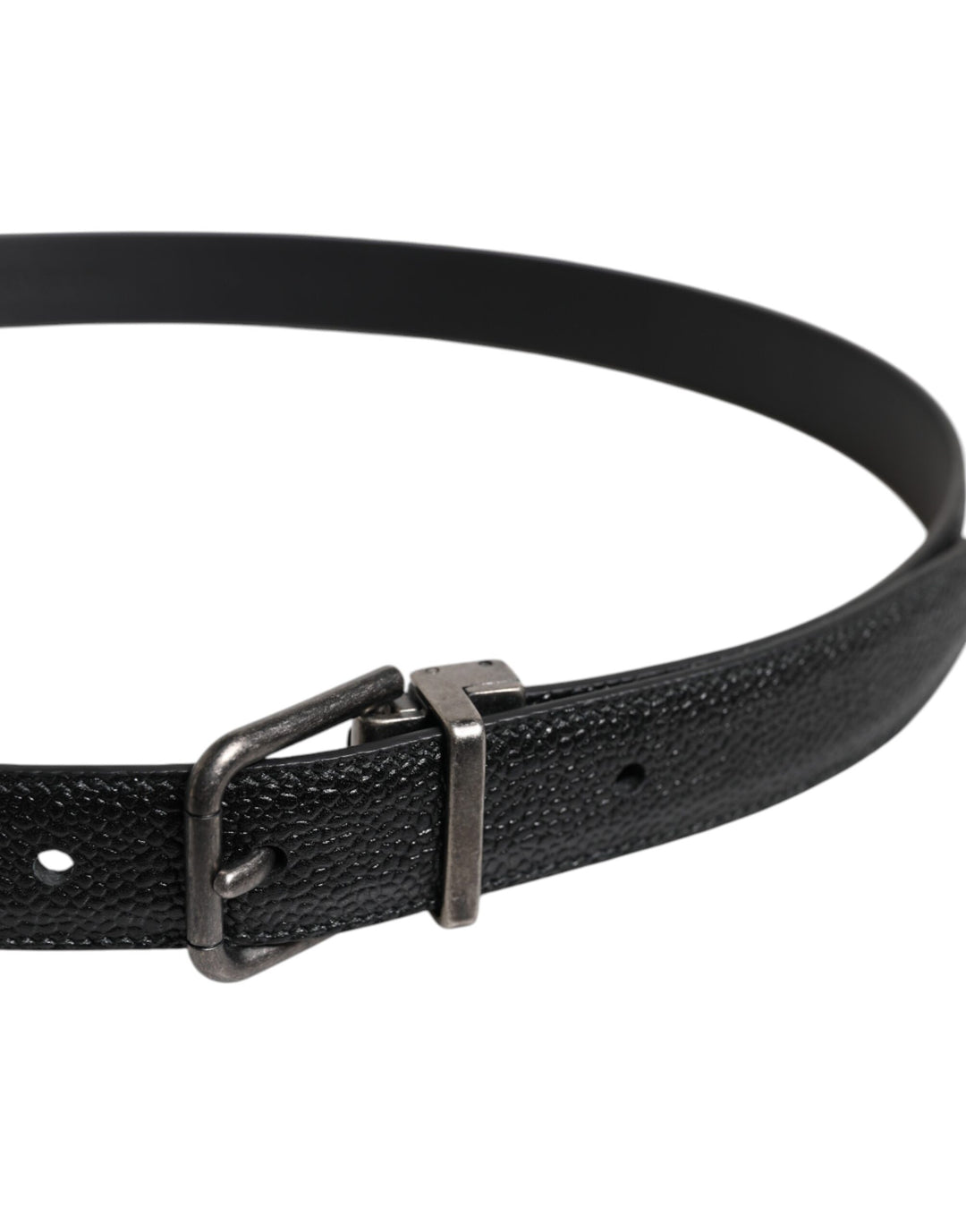 Ceinture en cuir de veau à boucle métallique Dolce Gabbana