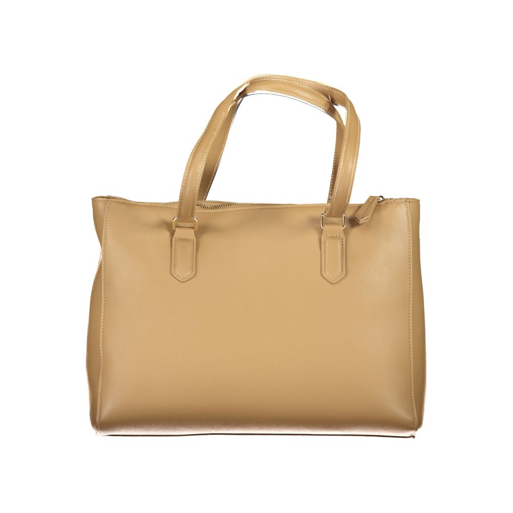 Mario Valentino - Beige Polyurethane Women’s Bag