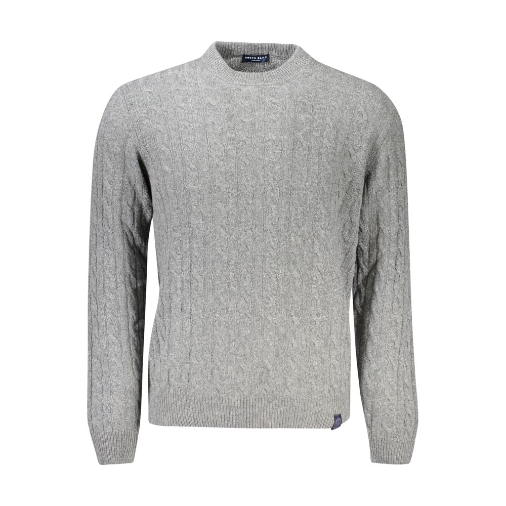 North Sails Gray Wool Men&