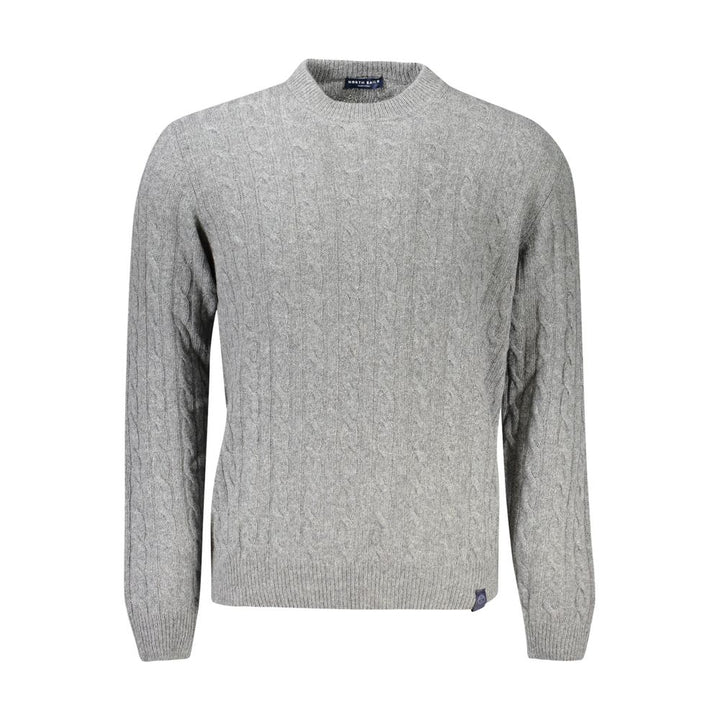 North Sails Gray Wool Men&