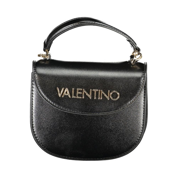 Mario Valentino - Nero Polyurethane Women’s Bag with Handle and Shoulder Strap