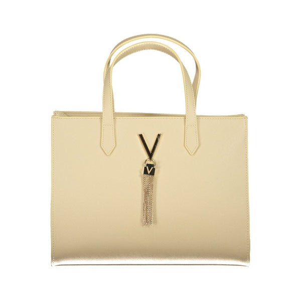 Mario Valentino - Beige Polyurethane Women’s Bag