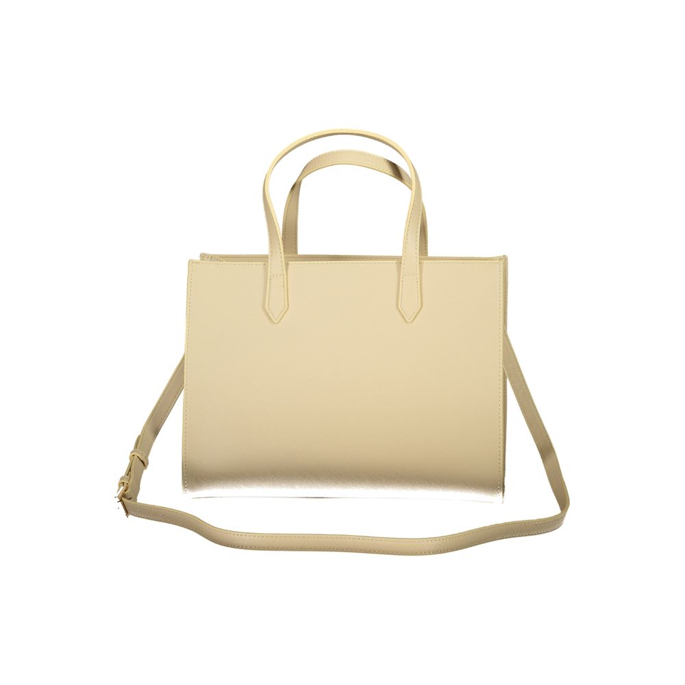 Mario Valentino - Beige Polyurethane Women’s Bag
